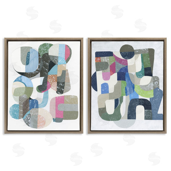 Stupell Industries Coco Good | Retro Pastel Geometrics