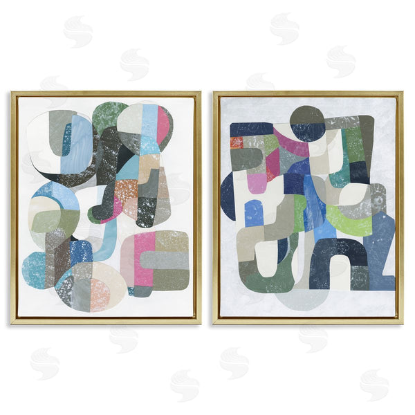 Stupell Industries Coco Good | Retro Pastel Geometrics