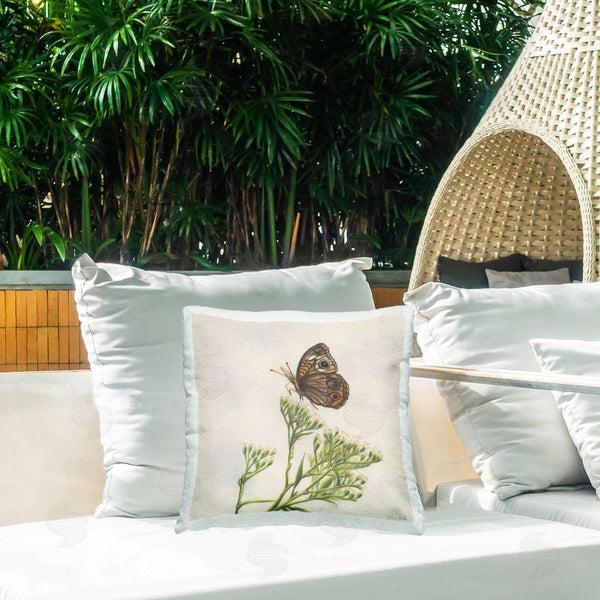 Stupell Industries Connie Resch | Spring Offerings Butterfly Printed Throw Pillow