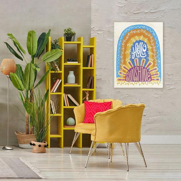 Stupell Industries Connie Summers | Boho Hello Sunshine Wall Art