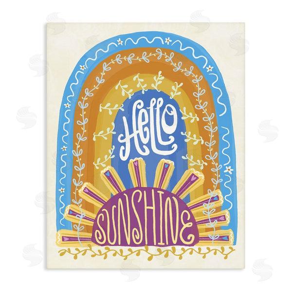 stupell industries Connie Summers | Boho Hello Sunshine Wall Art
