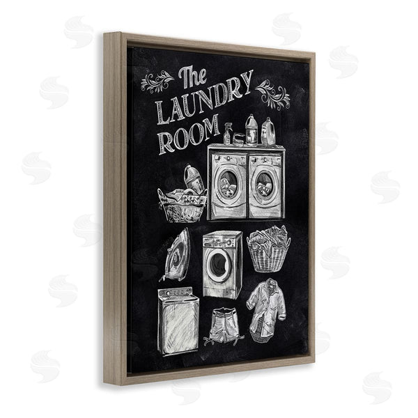 Stupell Industries Conrad Knutsen | Laundry Room Vintage Drawings Wall Art