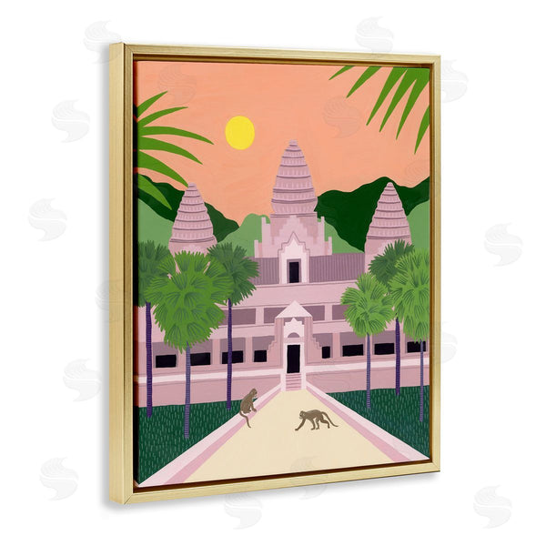 Stupell Industries Courtney Haley | Angkor Wat Architecture