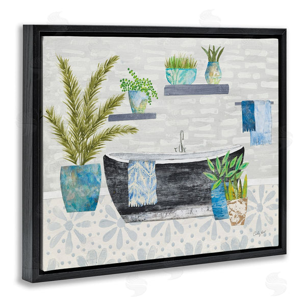 Stupell Industries Courtney Prahl | Botanical Bath & Rustic Plants