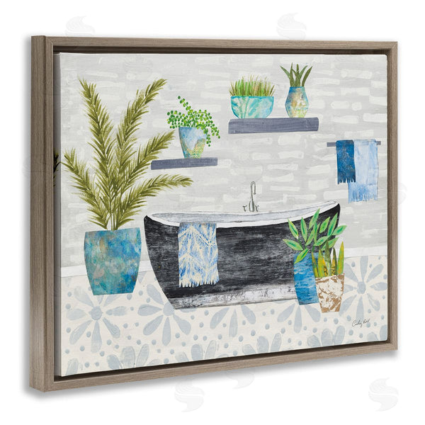 Stupell Industries Courtney Prahl | Botanical Bath & Rustic Plants