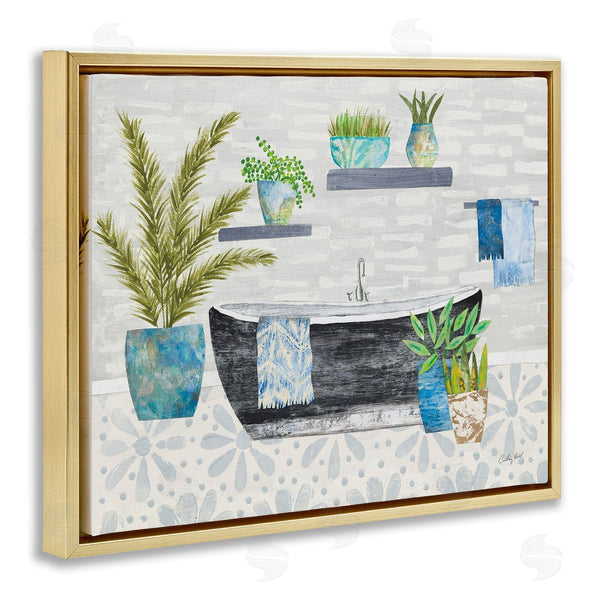 Stupell Industries Courtney Prahl | Botanical Bath & Rustic Plants