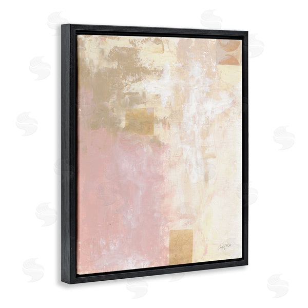 Stupell Industries Courtney Prahl | Modern Soft Pink Beige Abstract Painting Morning Composition Wall Art
