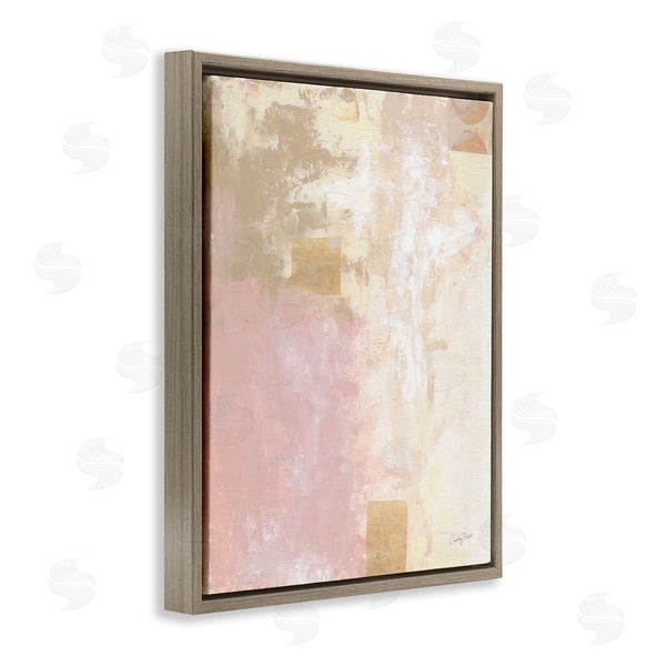 Stupell Industries Courtney Prahl | Modern Soft Pink Beige Abstract Painting Morning Composition Wall Art