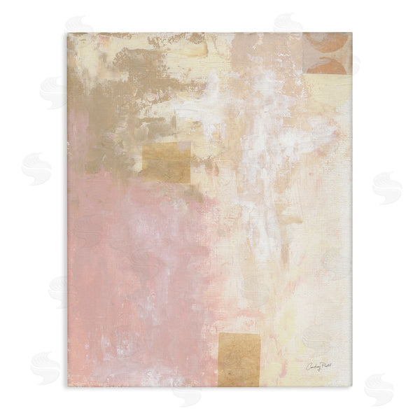 stupell industries Courtney Prahl | Modern Soft Pink Beige Abstract Painting Morning Composition Wall Art