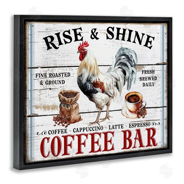 Stupell Industries Creatif Belle | Rise & Shine Coffee Bar