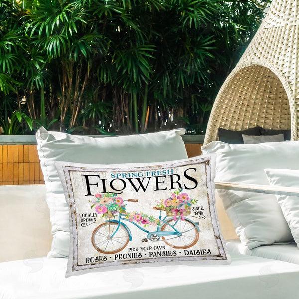 Stupell Industries Creatif Belle | Spring Fresh Flowers & Bike