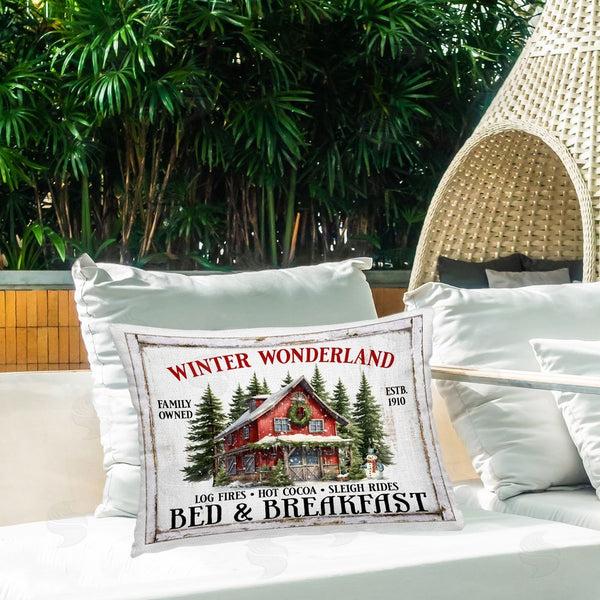 Stupell Industries Creatif Belle | Winter Bed & Breakfast
