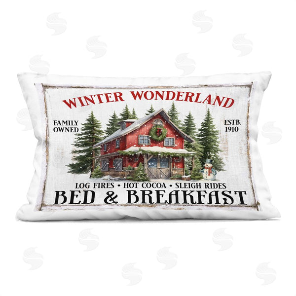 stupell industries Creatif Belle | Winter Bed & Breakfast