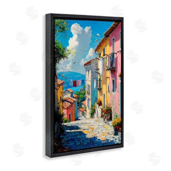 Stupell Industries Creative Studio | Colorful Coastal Town