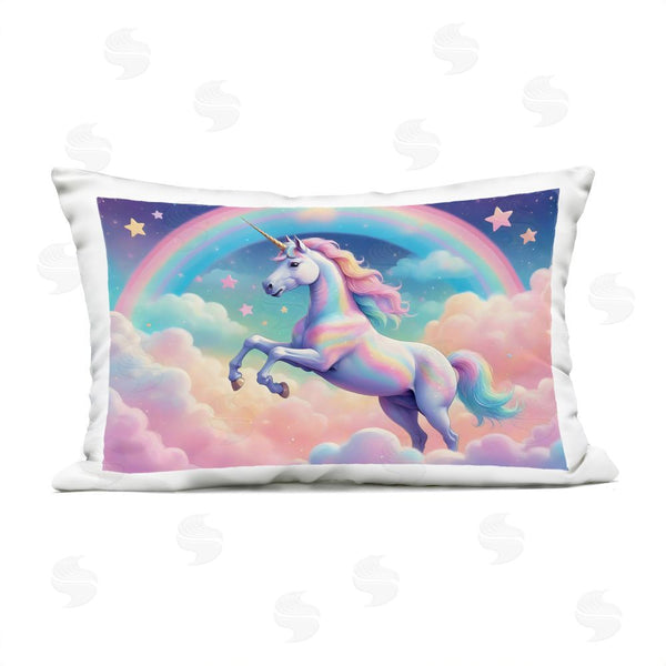 Stupell Industries Creative Studio | Colorful Galaxy Unicorn Throw Pillow