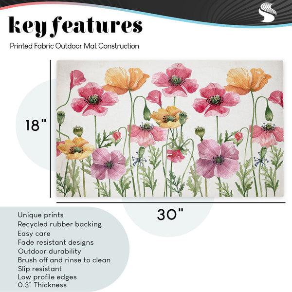 Stupell Industries Creative Studio | Ghosts In Autumn Meadow Non-Woven Door Mat