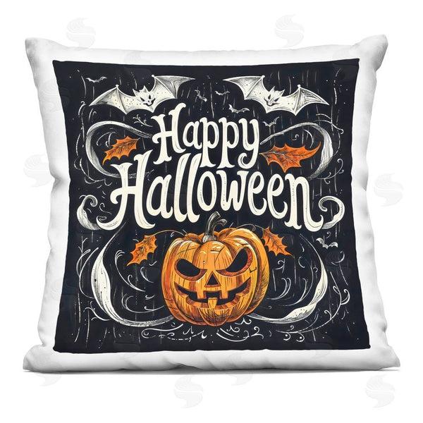 stupell industries Creative Studio | Happy Halloween Traditions Printed Throw Pillow