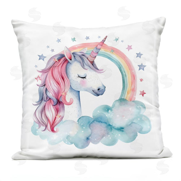 Stupell Industries Creative Studio | Starry Rainbow Unicorn Throw Pillow