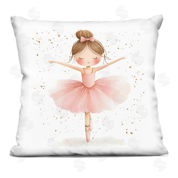 stupell industries Creative Studio | Sweet Ballerina Pose Throw Pillow
