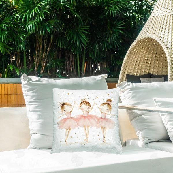 Stupell Industries Creative Studio | Trio Of Ballerinas Throw Pillow