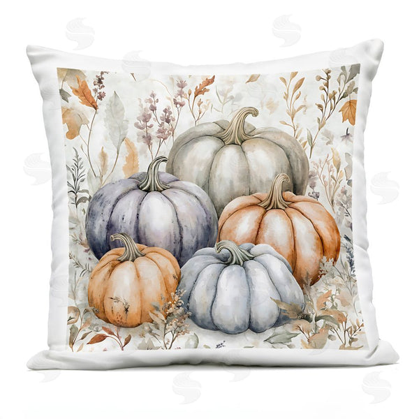 Stupell Industries Creative Studio | Watercolor Floral Harvest Printed Throw Pillow