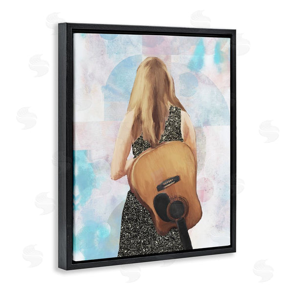Stupell Industries Dan Meneely | Dreaming With My Guitar Wall Art