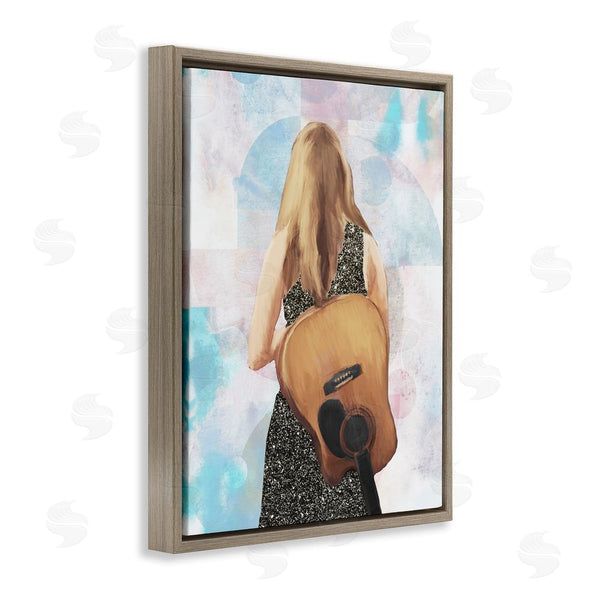 Stupell Industries Dan Meneely | Dreaming With My Guitar Wall Art