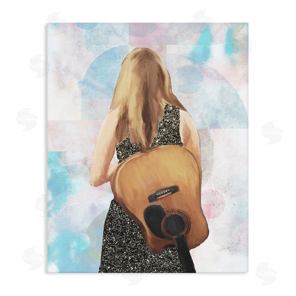 stupell industries Dan Meneely | Dreaming With My Guitar Wall Art