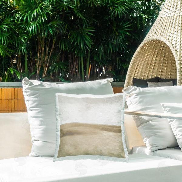 Stupell Industries Dan Meneely | Smooth Neutral Hills Throw Pillow