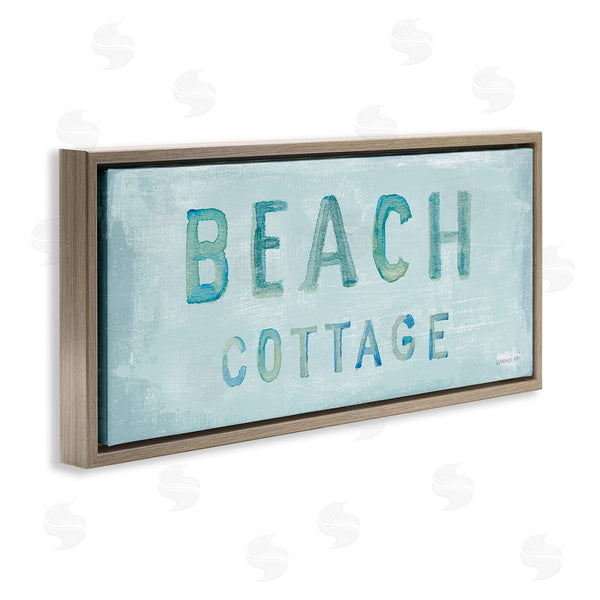 Stupell Industries Danhui Nai | Rustic Beach Cottage Watercolor