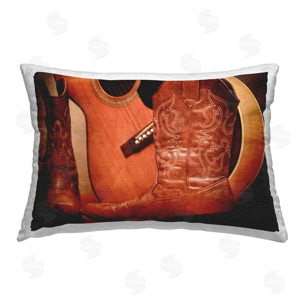 Stupell Industries Daniel Sproul | Western Boots & Guitar