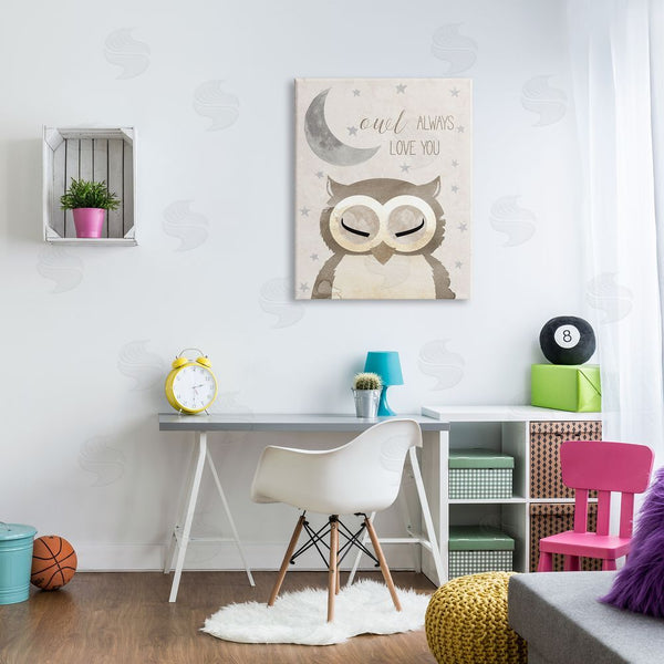 Stupell Industries Daniela Santiago | Owl Always Love You Pun Wall Art