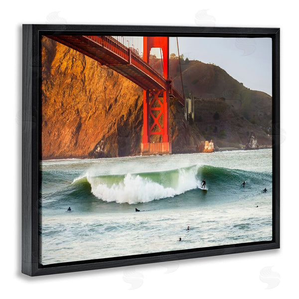 Stupell Industries Dave Gordon | Golden Gate Surfers California