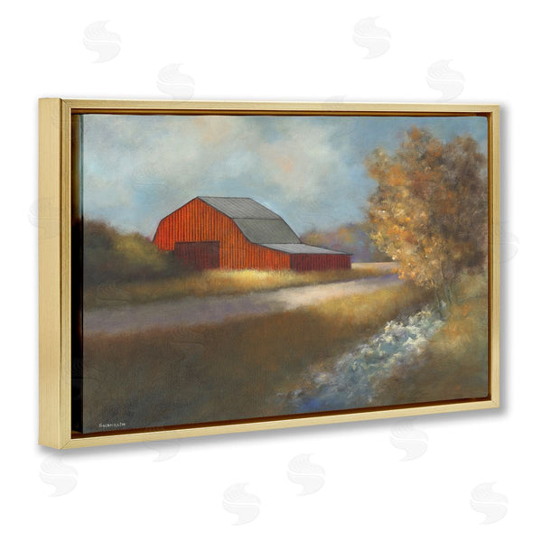 Stupell Industries David Swanagin | Traditional Red Barn