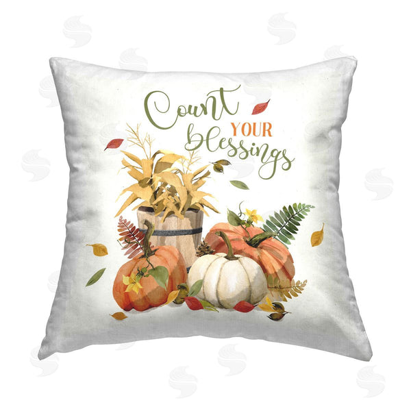 stupell industries Deane Beesley | Count Your Blessings Printed Throw Pillow