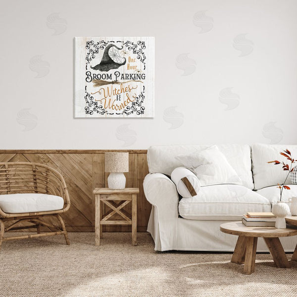 Stupell Industries Deane Beesley | Rustic Broom Parking Wall Art