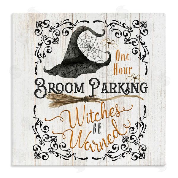 stupell industries Deane Beesley | Rustic Broom Parking Wall Art