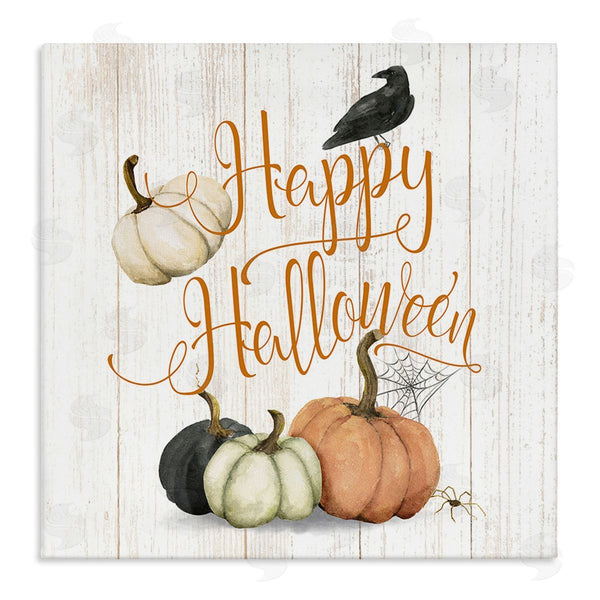 stupell industries Deane Beesley | Rustic Happy Halloween Wall Art