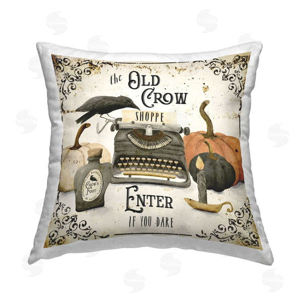 stupell industries Deane Beesley | Vintage Halloween Shoppe Printed Throw Pillow