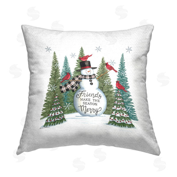 Stupell Industries Deb Strain | Seasonal Friendship Phrase Printed Throw Pillow