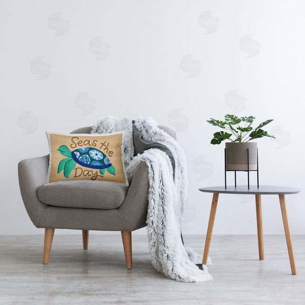 Stupell Industries Deborah Curiel | Seas The Day Turtle