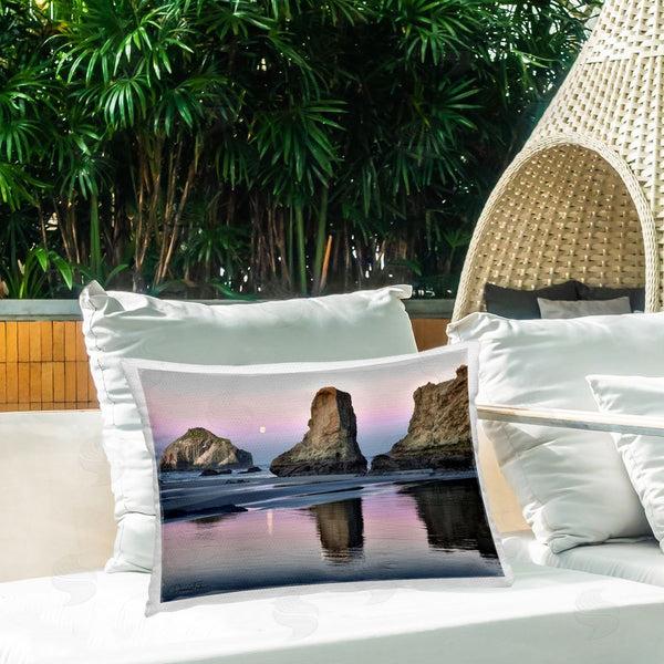 Stupell Industries Dennis Frates | Moonlit Beach Cliffs