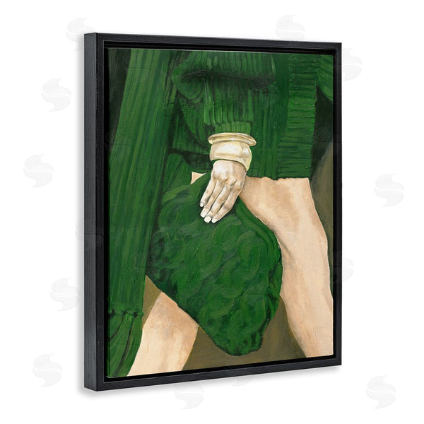 Stupell Industries Design Fabrikken | Fashion Girl In Green Wall Art