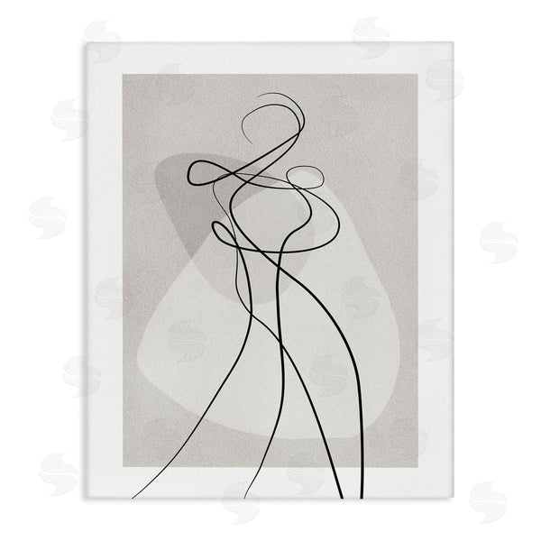 stupell industries Design Fabrikken | Surreal Figure Expressive Body Abstract Contemporary Wall Art