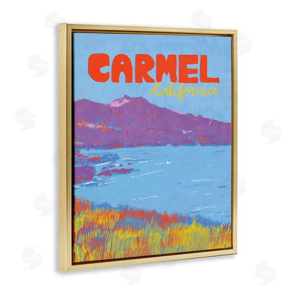Stupell Industries Dina Riddle | Carmel Coast Landscape Wall Art