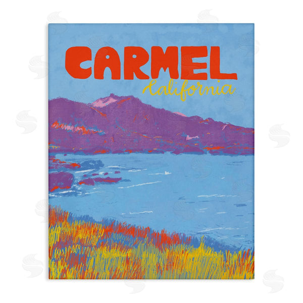 stupell industries Dina Riddle | Carmel Coast Landscape Wall Art