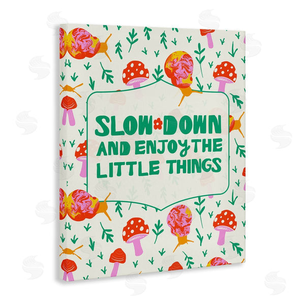 Stupell Industries Dina Riddle | Slow Down And Enjoy Snails