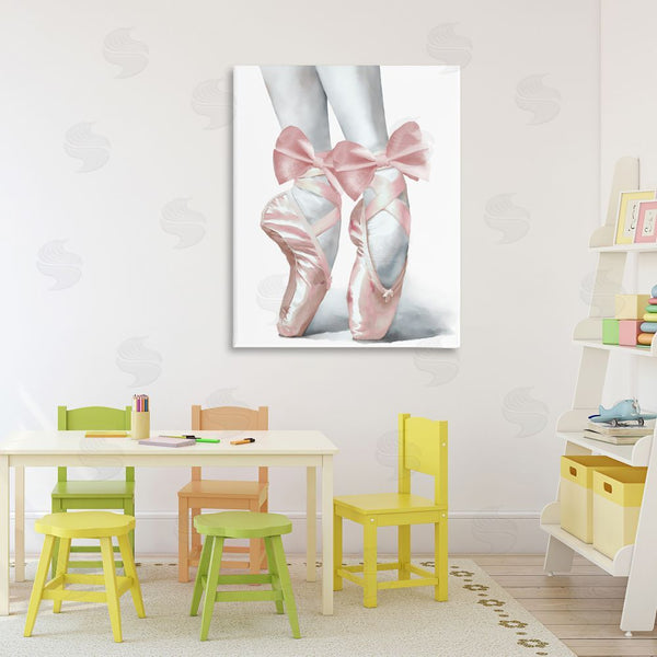 Stupell Industries Elizabeth Medley | Ballet Pointe Shoes Wall Art