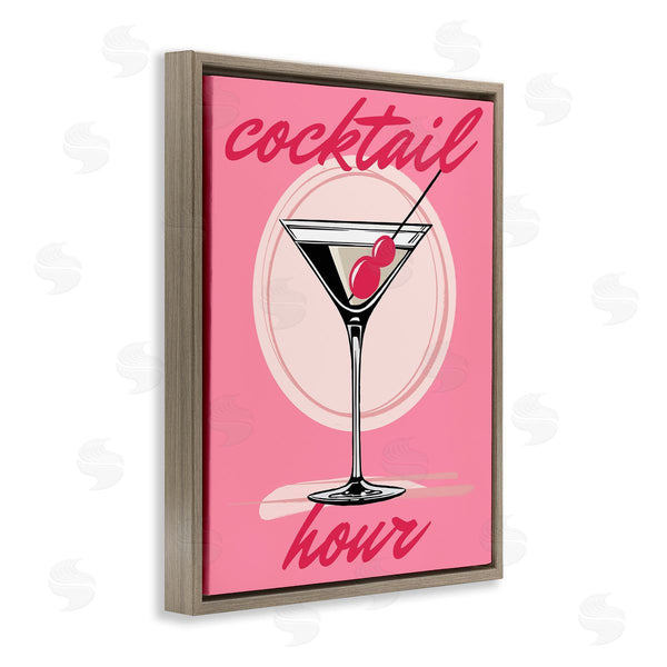 Stupell Industries Elizabeth Medley | Pink Cocktail Hour