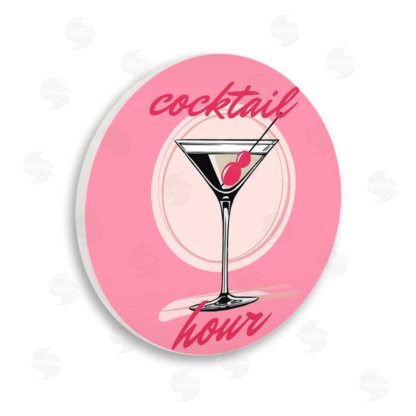 stupell industries Elizabeth Medley | Pink Tones Cocktail Hour Wall Art
